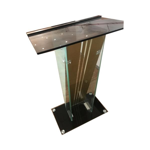 Glass podium منبر زجاجي مناسب للمدارس والأحتفالات صناعة صينية 